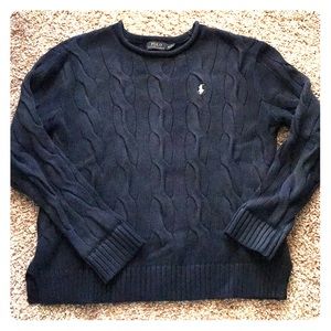 Polo Ralph Lauren Cable knit Rolled Neck Crew
